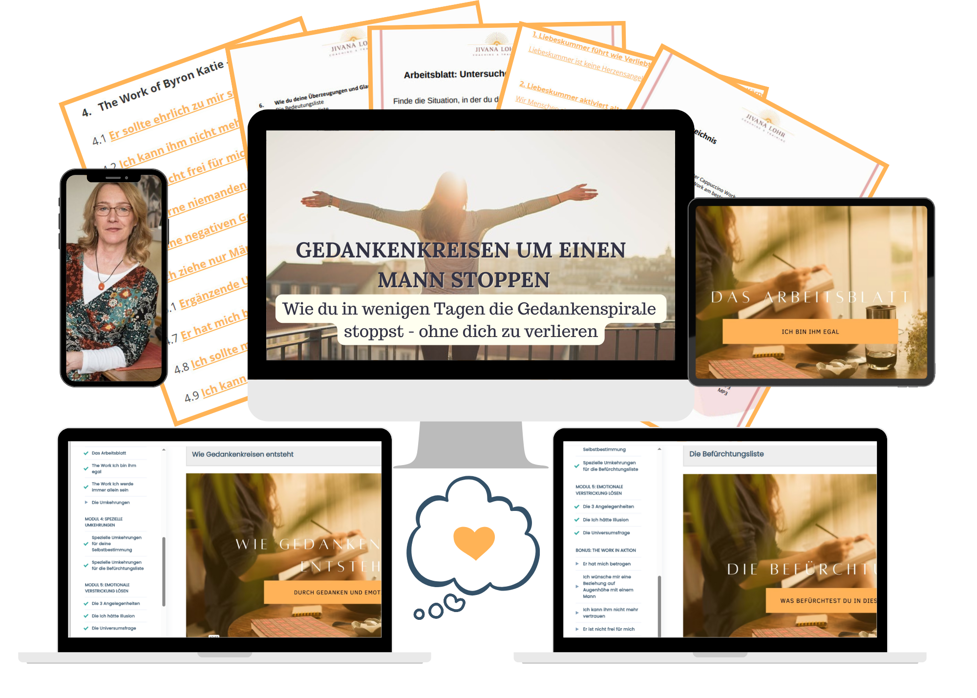 Produktbild Gedankenkreisen um einen Mann stoppen